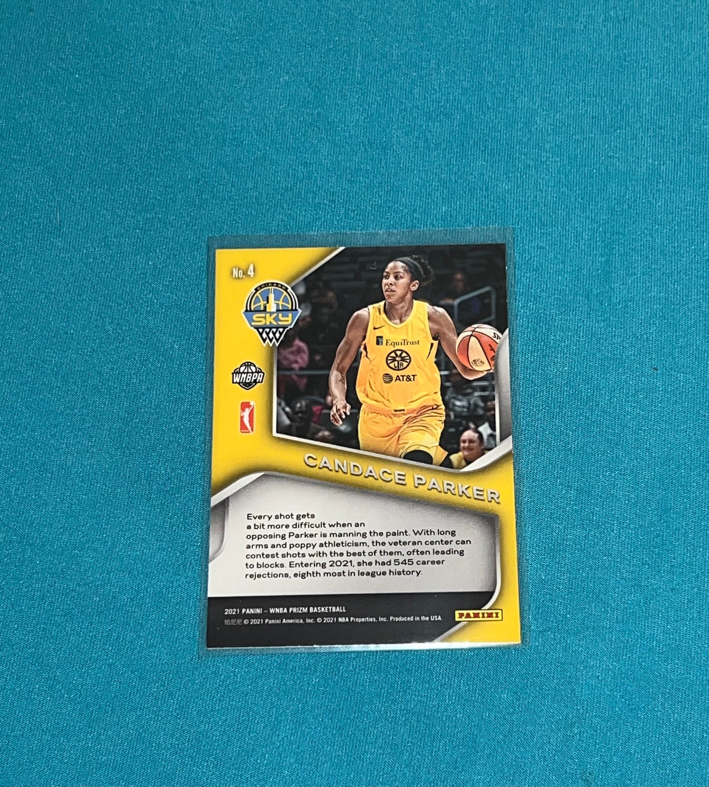 2021-22 Panini Prizm WNBA Parallel Card Lot (16) Inserts