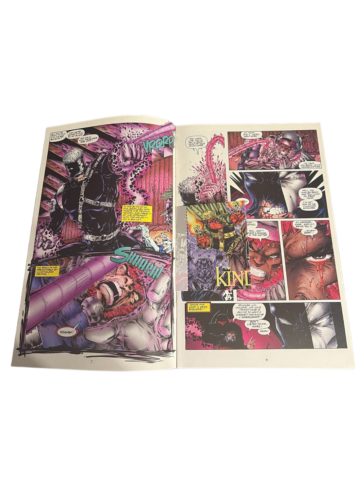 The Kindred Issue 1 Image Comic White Pages