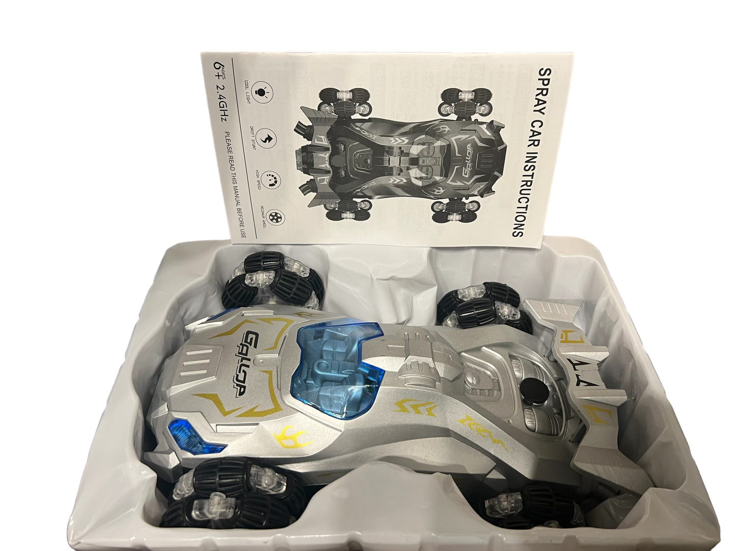 Jet Spray Remote Control Car Water Function