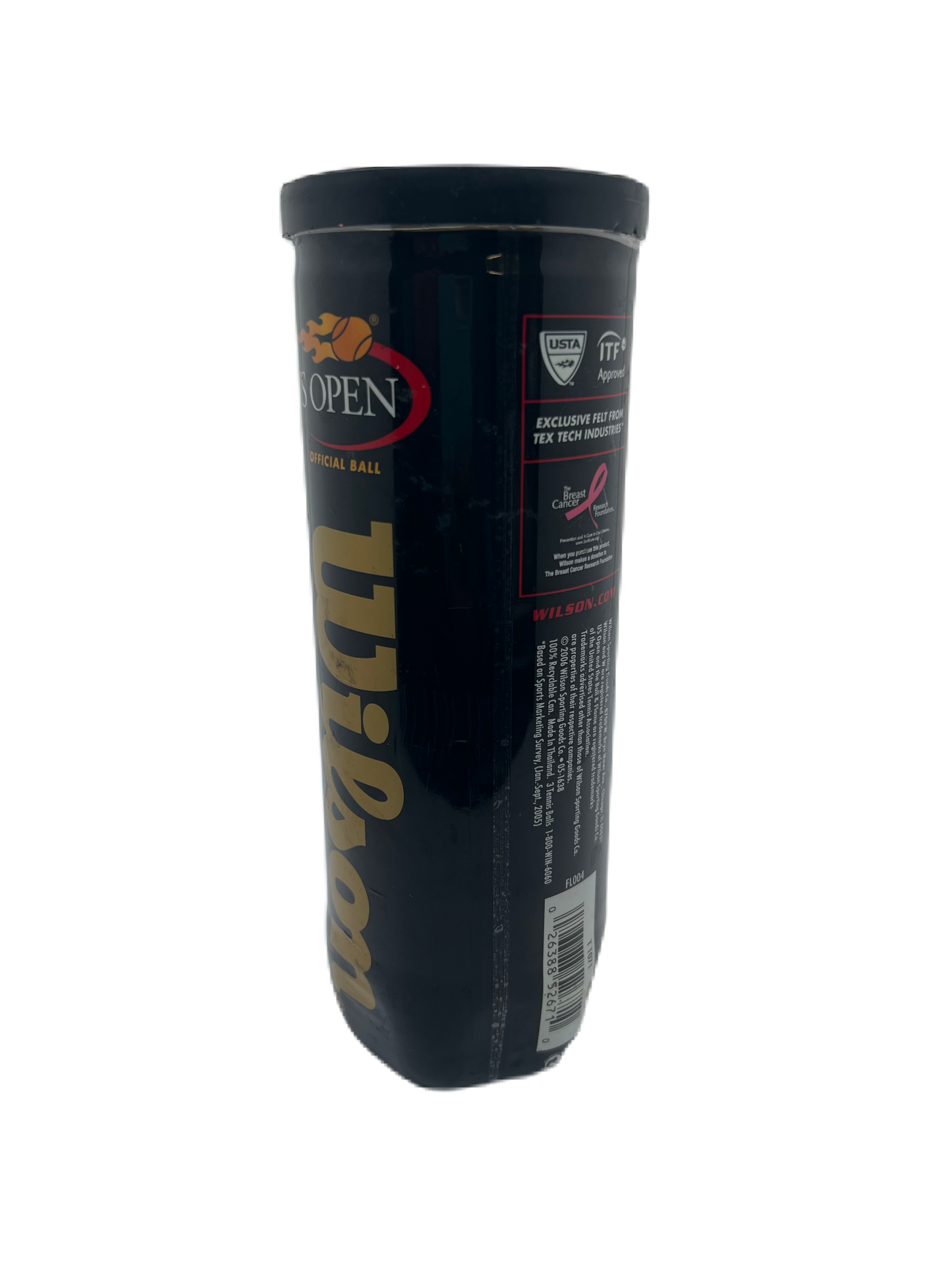 US Open Official Ball Wilson Extra Duty