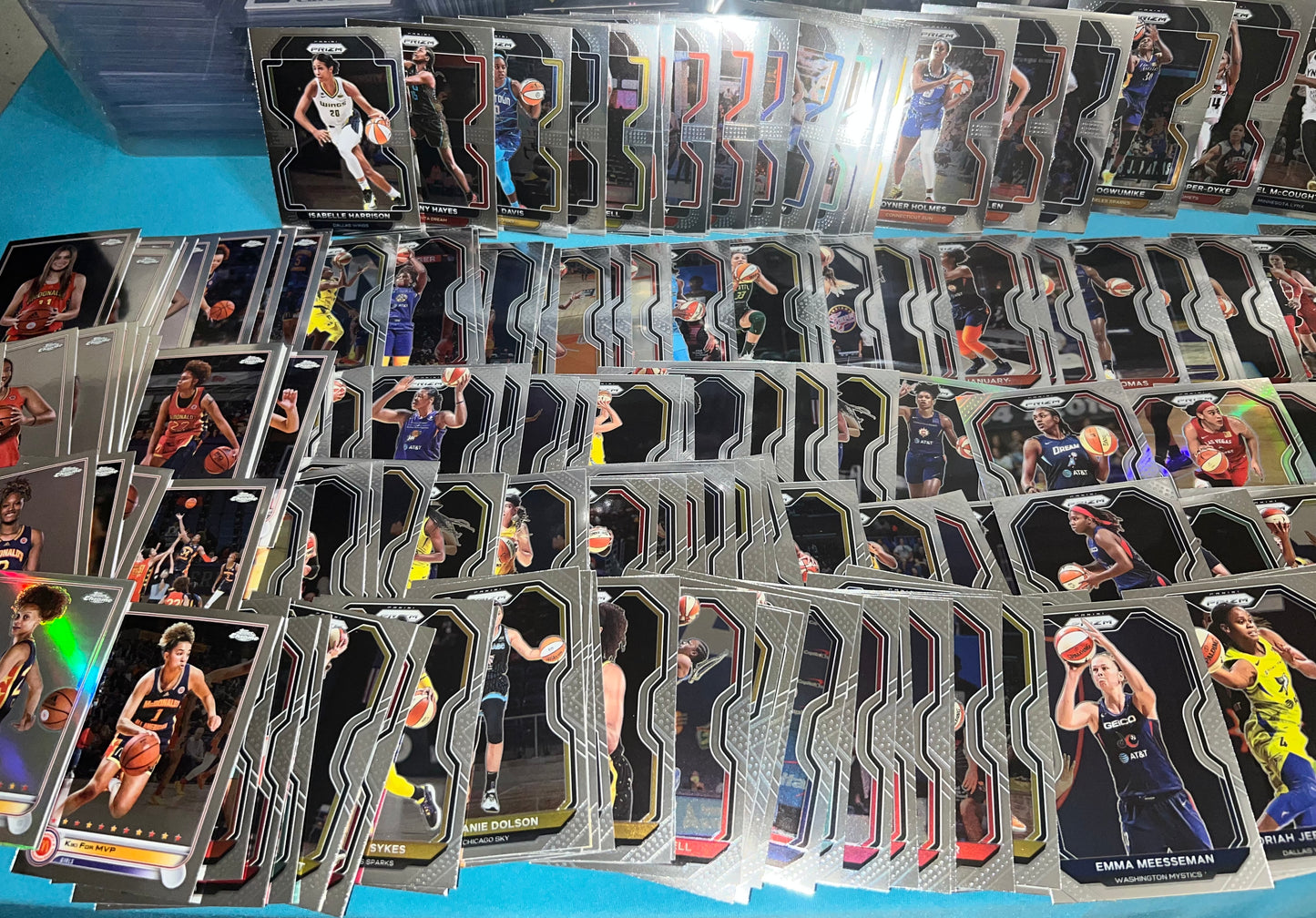 2021-2022 Topps & Panini WNBA 190 Plus Basketball Card Lot