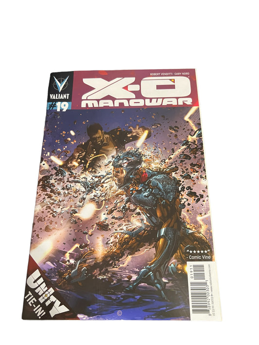 Valiant Comics X-O Manowar Unity Tie-In! #19 2013