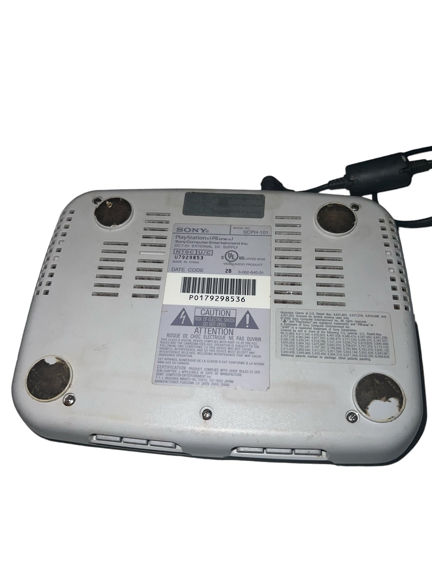 Sony PlayStation 1 PsOne Console and Animorphs Shattered Reality