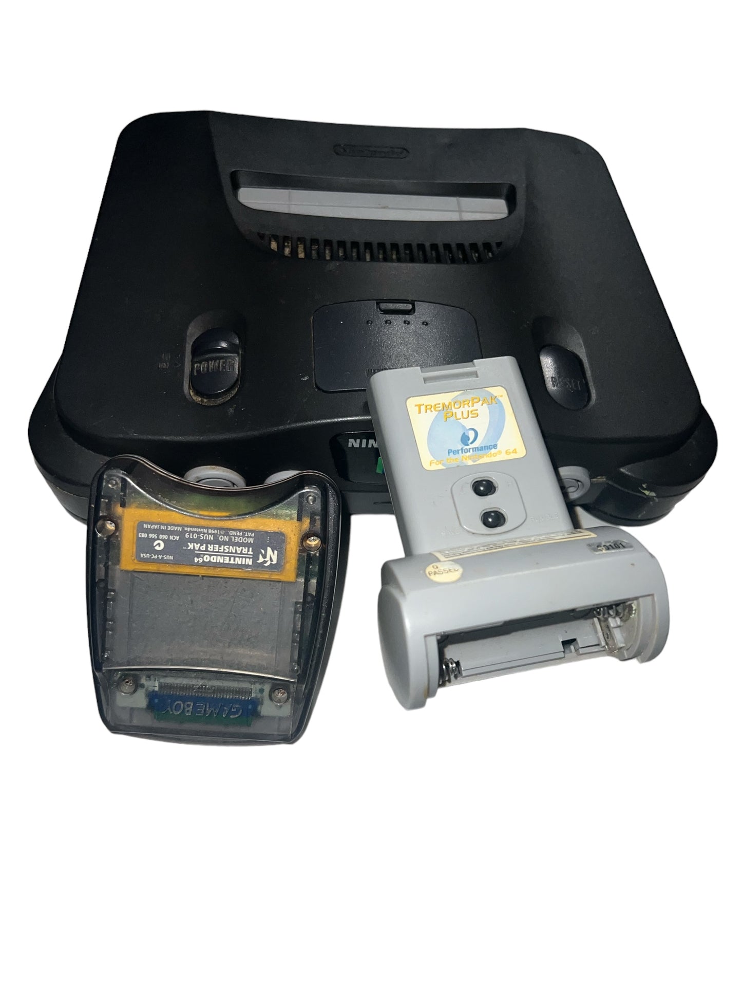 Nintendo64 N64 Consoles NUS-001 Untested With 3 Games (Scooby Doo, Toy Story 2 & Perfect Dark)