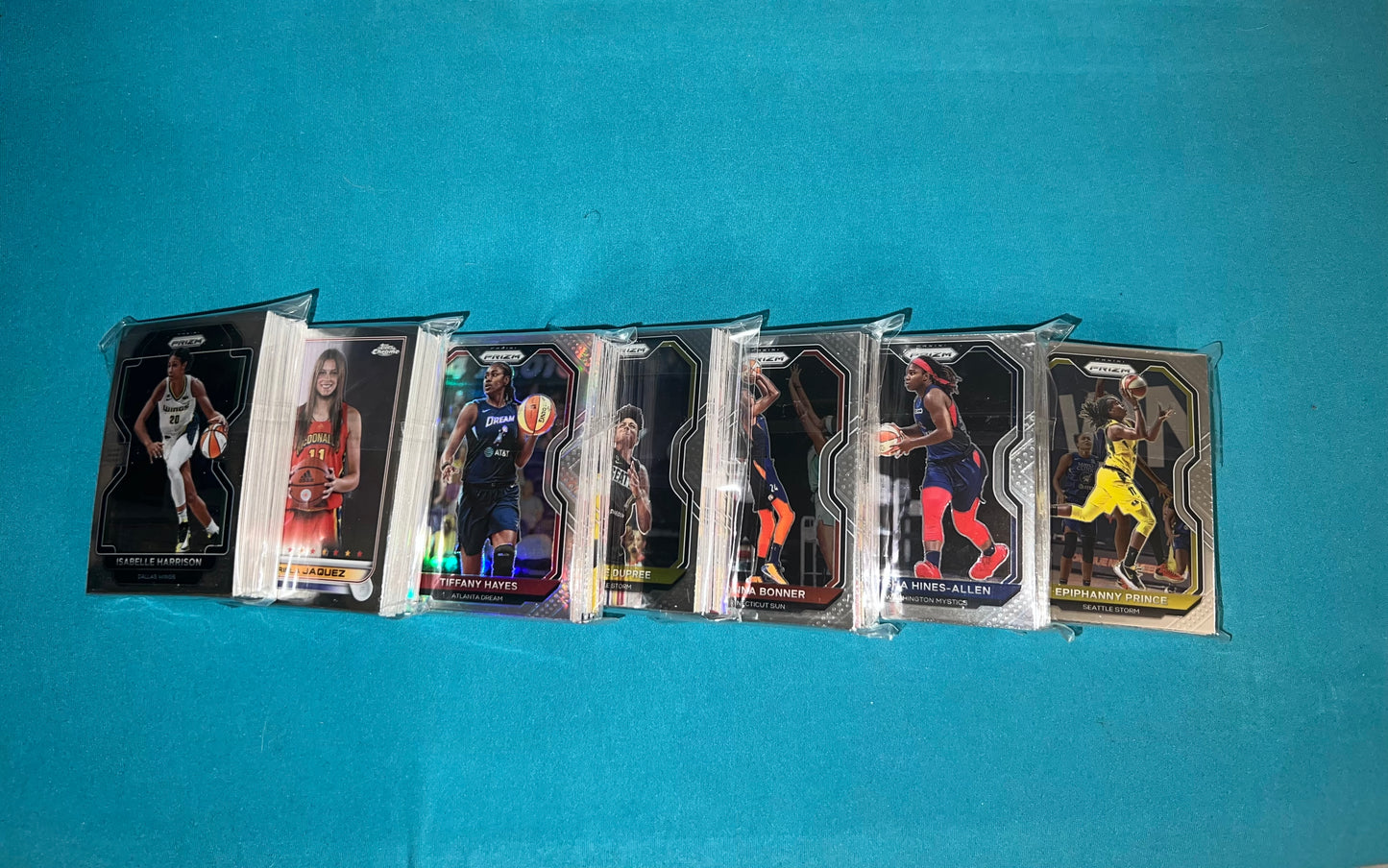 2021-2022 Topps & Panini WNBA 190 Plus Basketball Card Lot