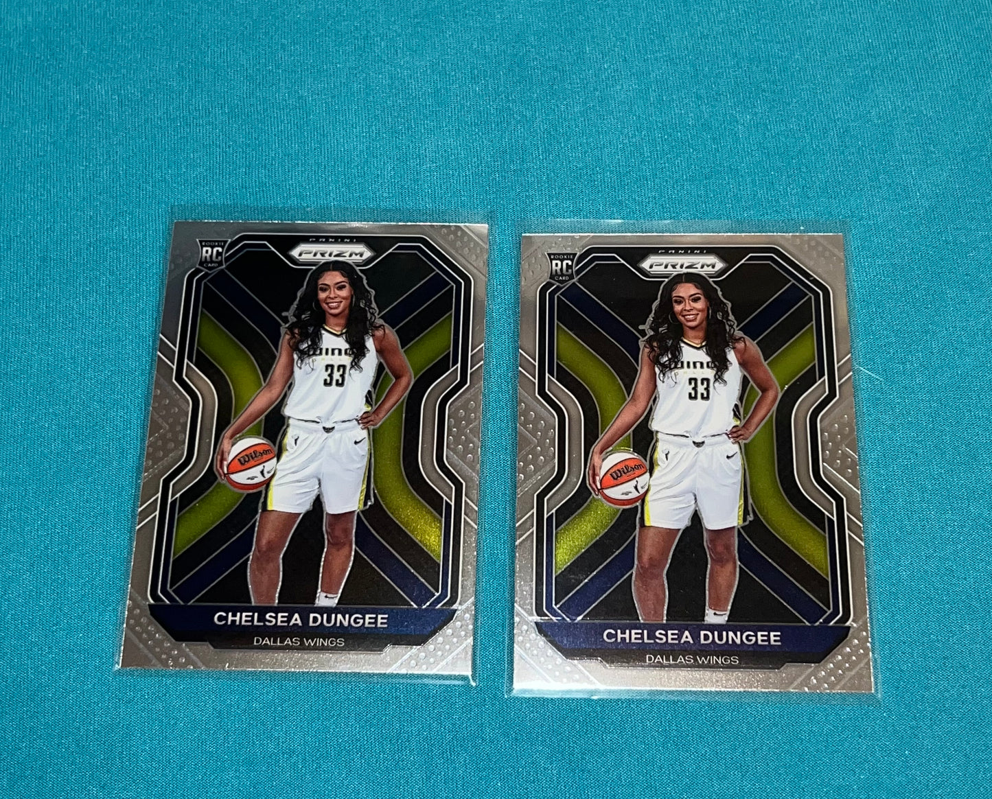 Chelsea Dungee RC #93 Panini Prizm Dallas Wings WNBA (2)