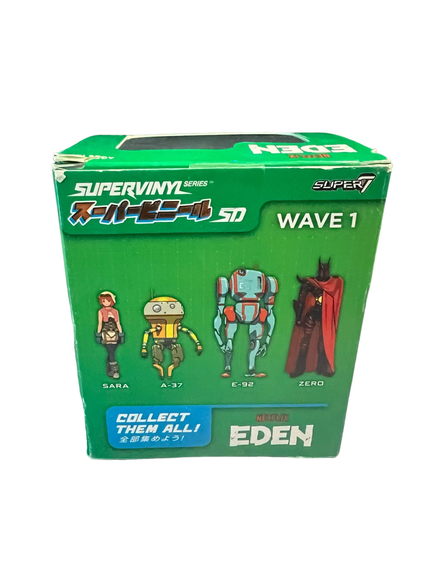 Super 7 Netflix Anime Eden Supervinyl Action Figure (3inch E-92), Multi-color
