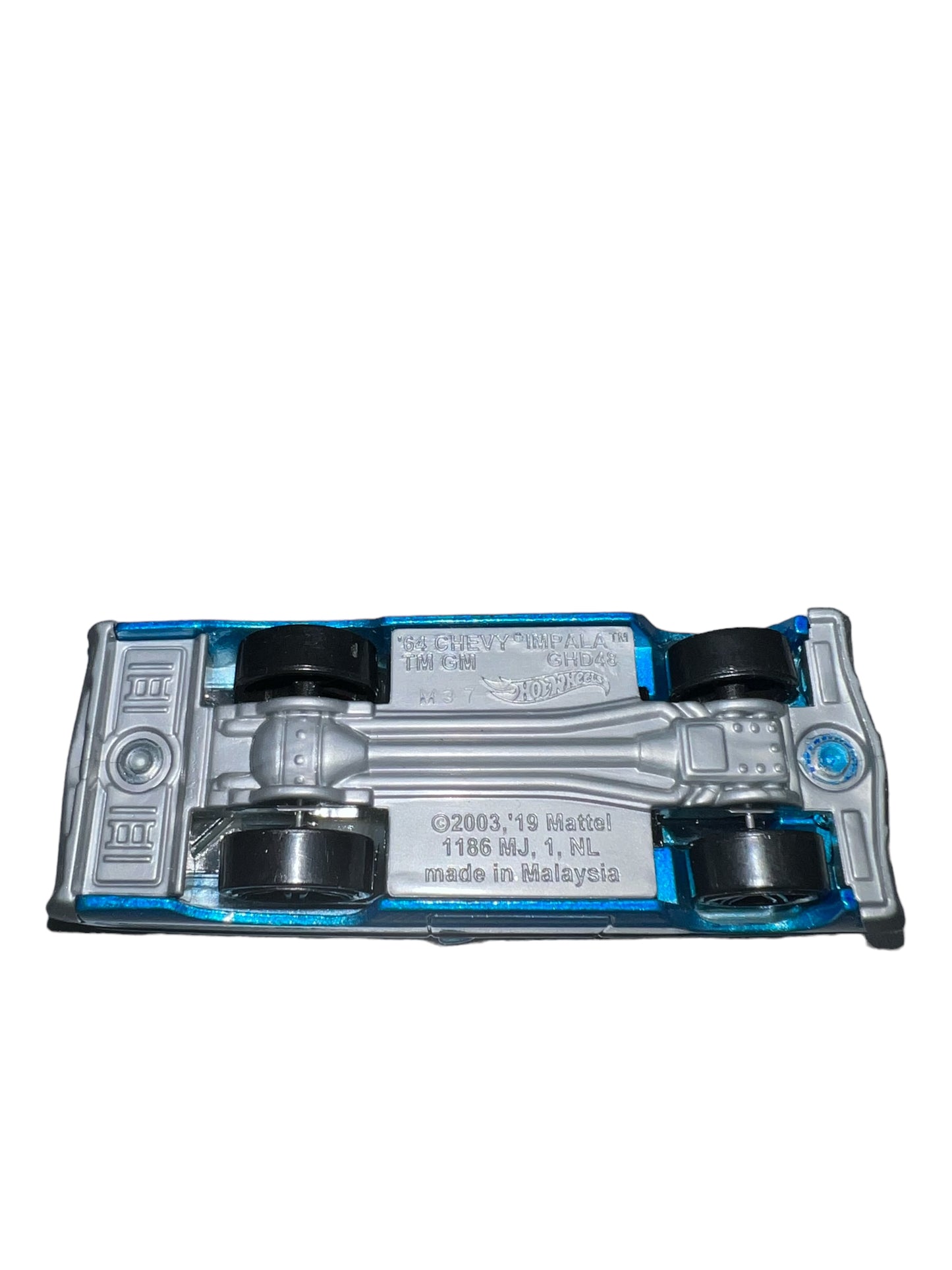 64 Chevy Impala Die-Cast Model (GHD48) 2003 Blue