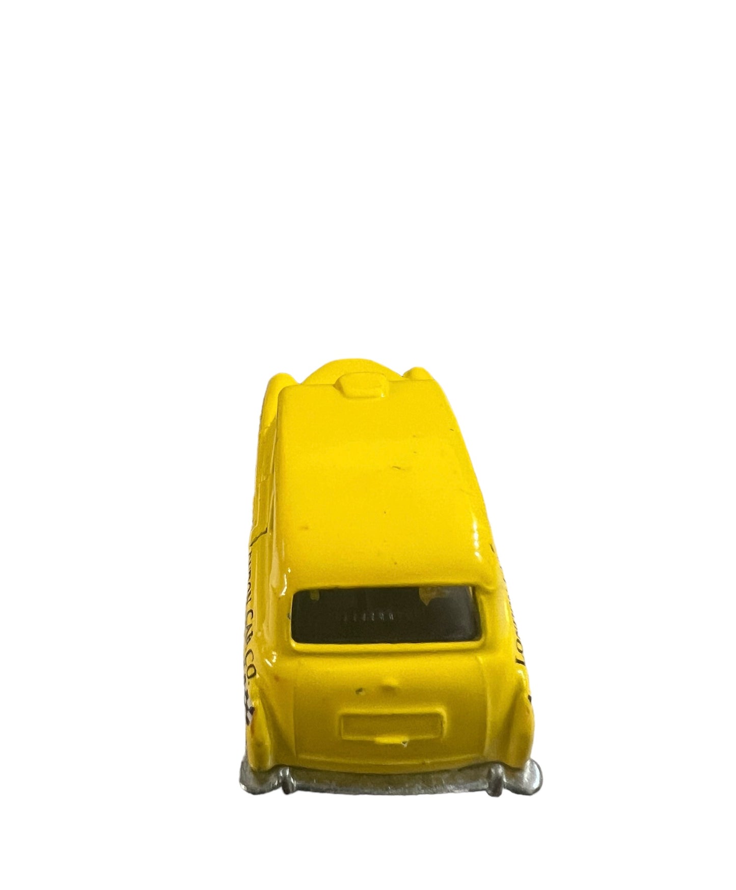 96' Vintage *Hot Wheels* London Taxi  Cab/ Collector #619/ Yellow/ Loose