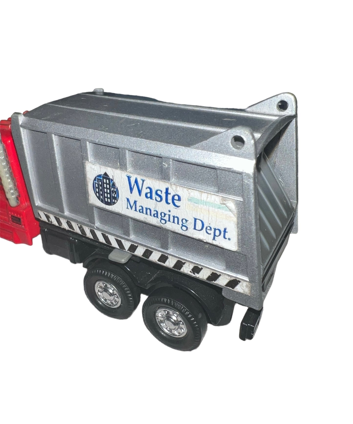 Showcaste Red Waste Managing Dept Truck 6" Diecast