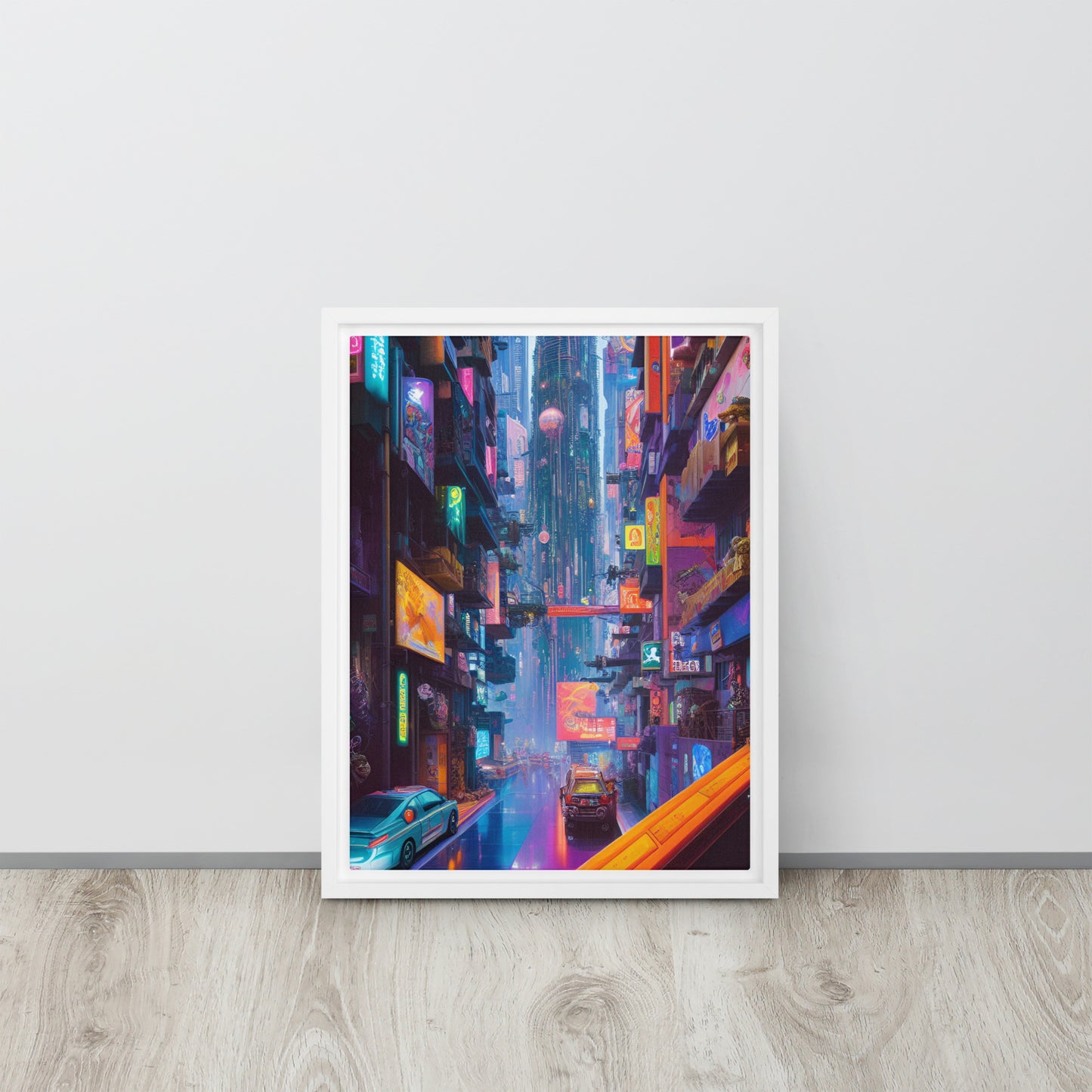 AeroTopia - Framed Canvas