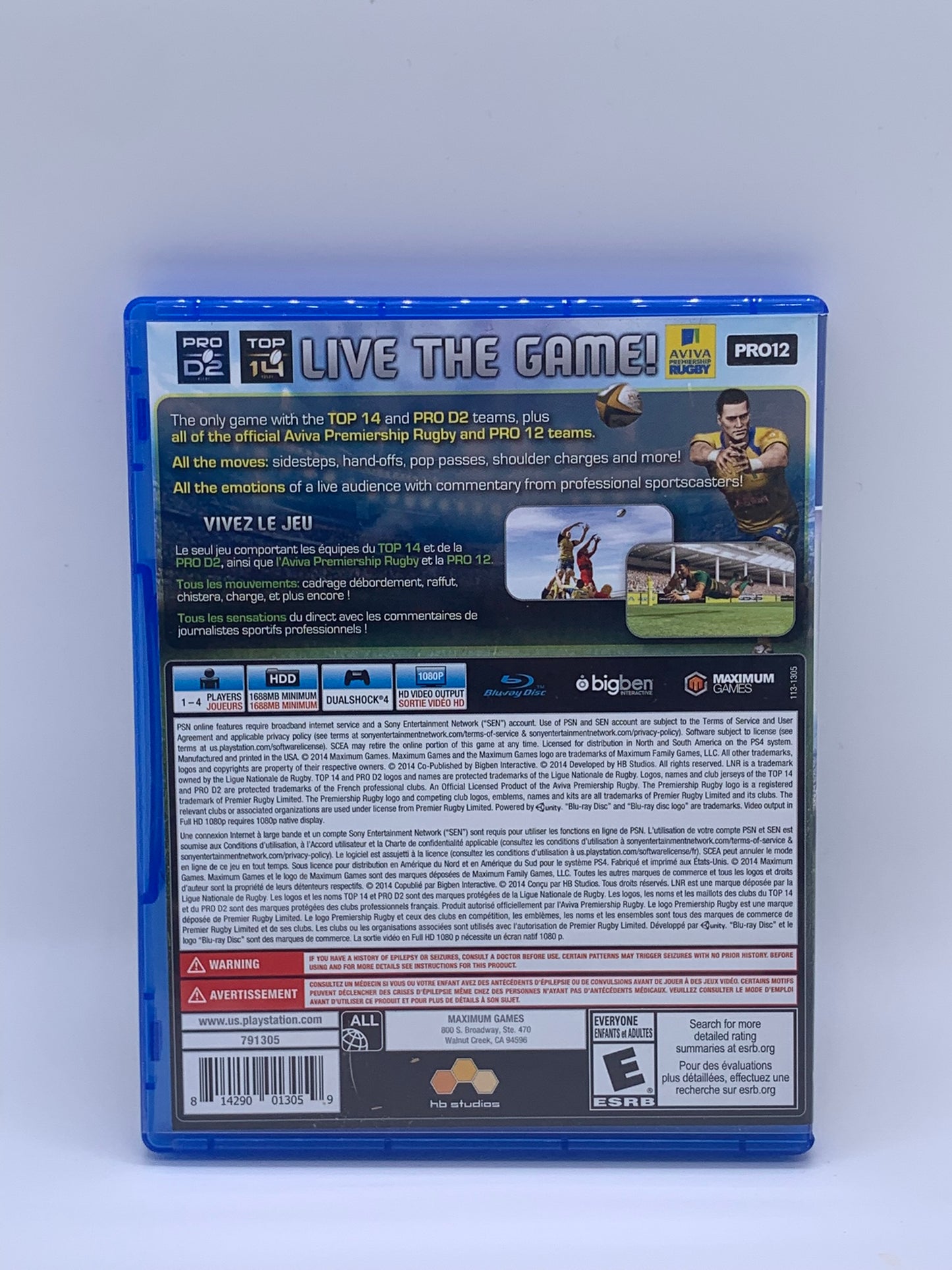 Rugby 15 PlayStation 4