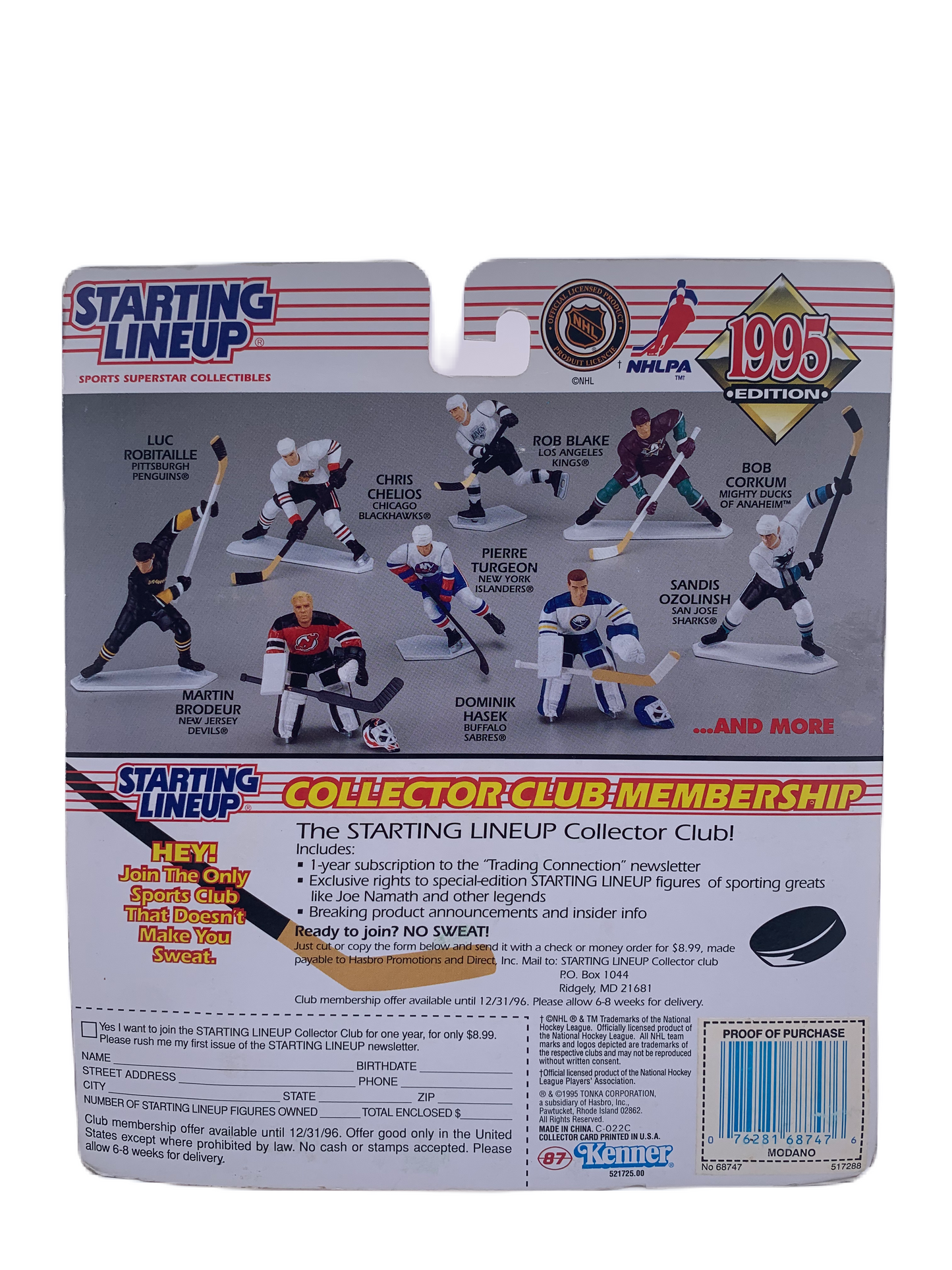Mike Modano Starting Lineup 1995 Edition