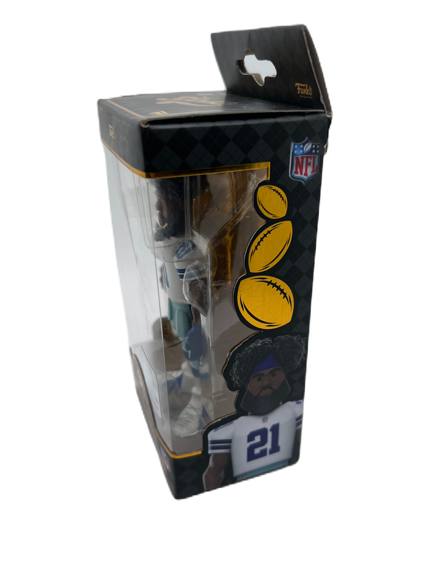 Gold Funko Pop NFL Ezekiel Elliott Premium Vinyl Figure