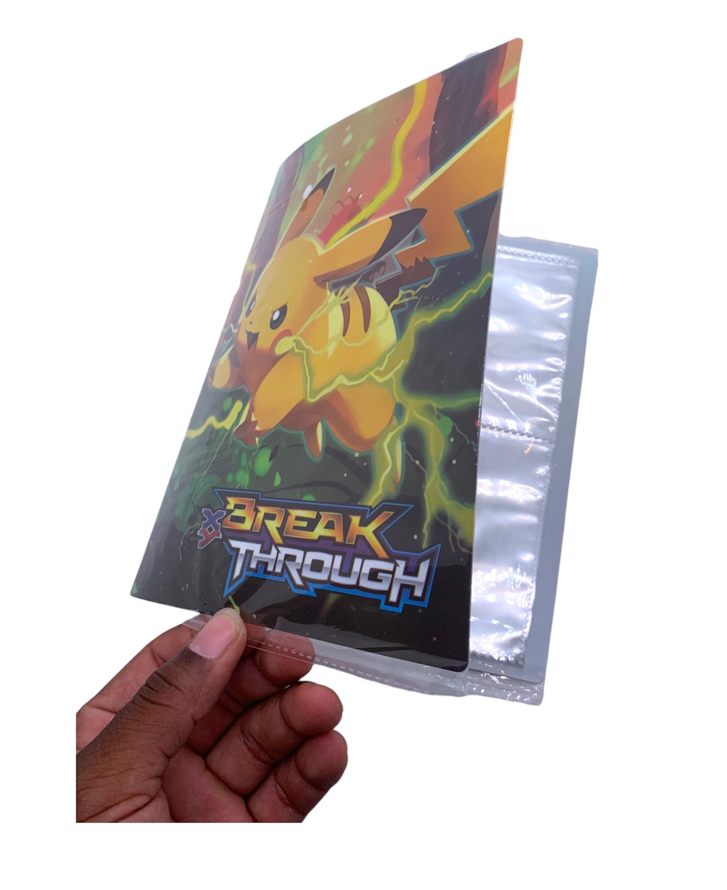Ultra Pro Pokemon 4-Pocket Card Binder Breakthrough Pikachu XY