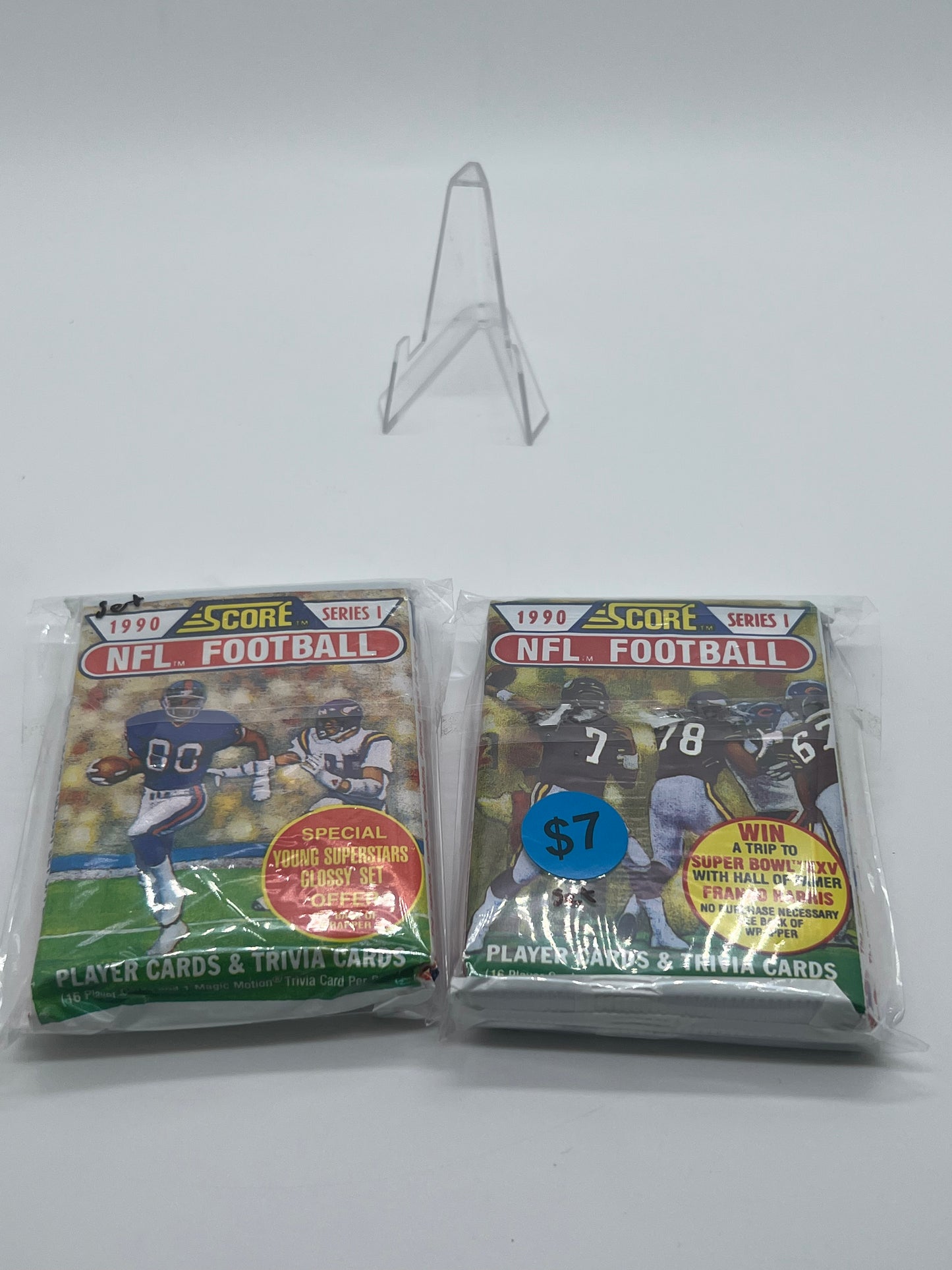 NFL Football Score 1990 Series 1 Pack Set