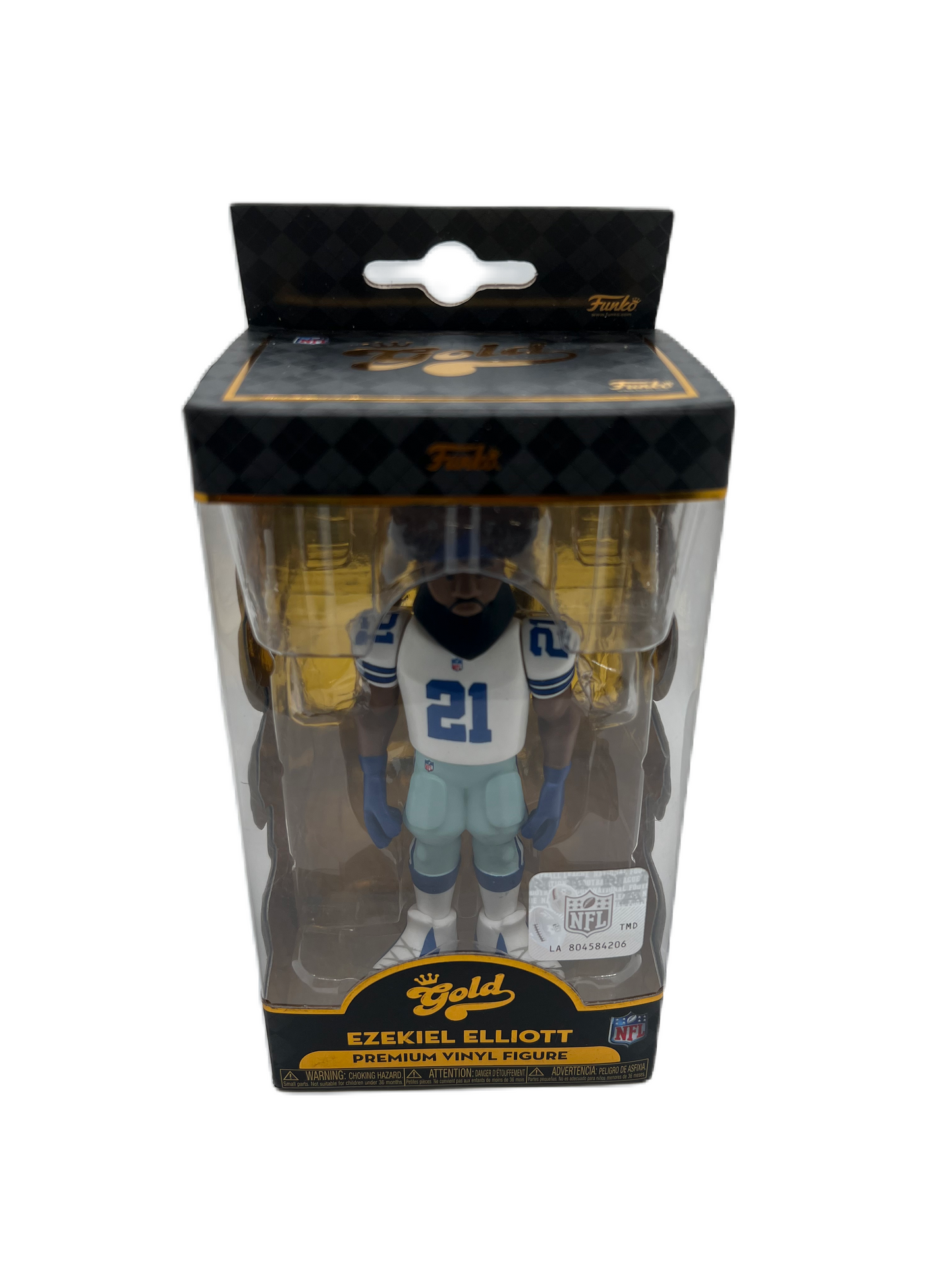 Gold Funko Pop NFL Ezekiel Elliott Premium Vinyl Figure