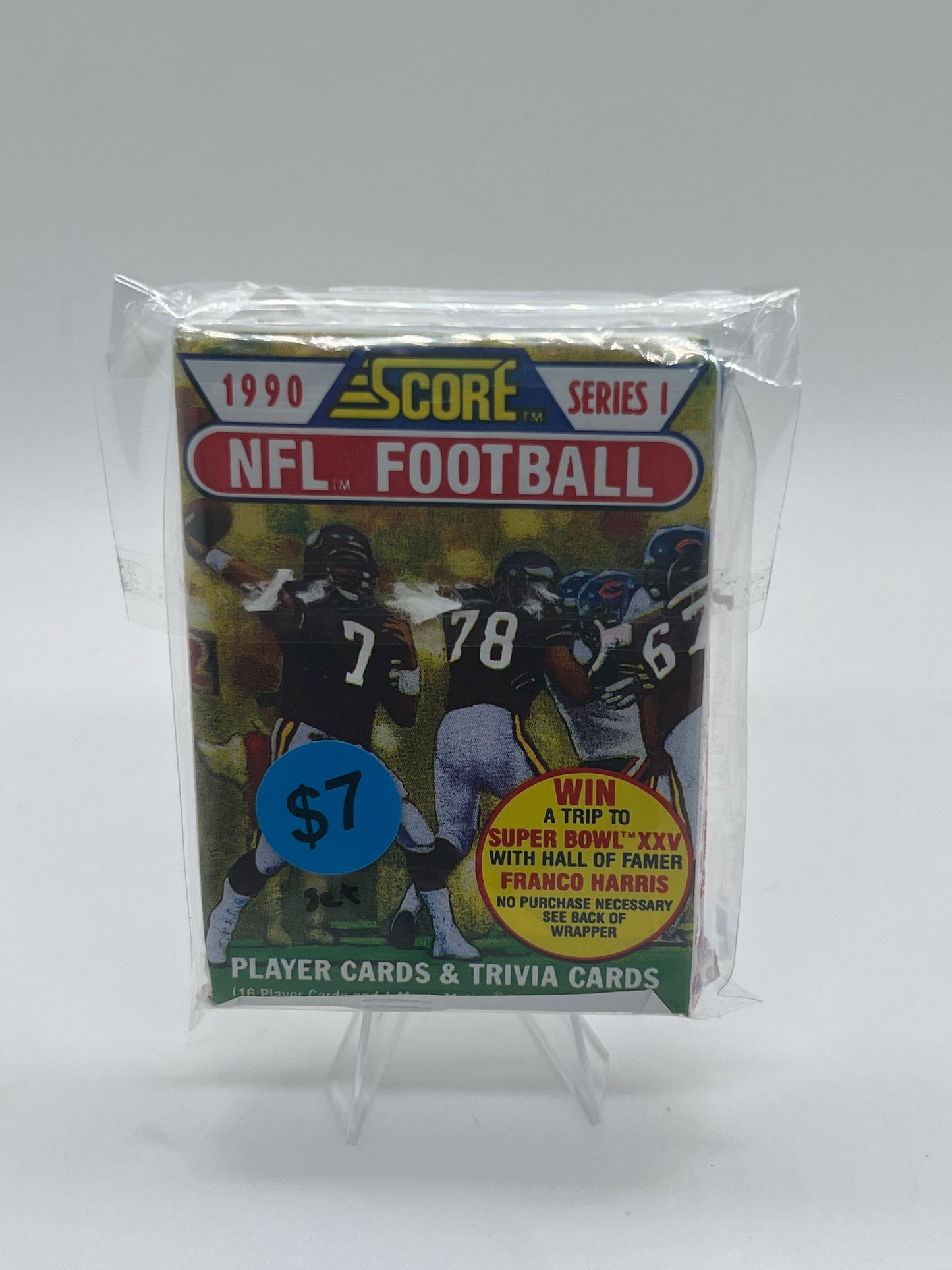 NFL Football Score 1990 Series 1 Pack Set
