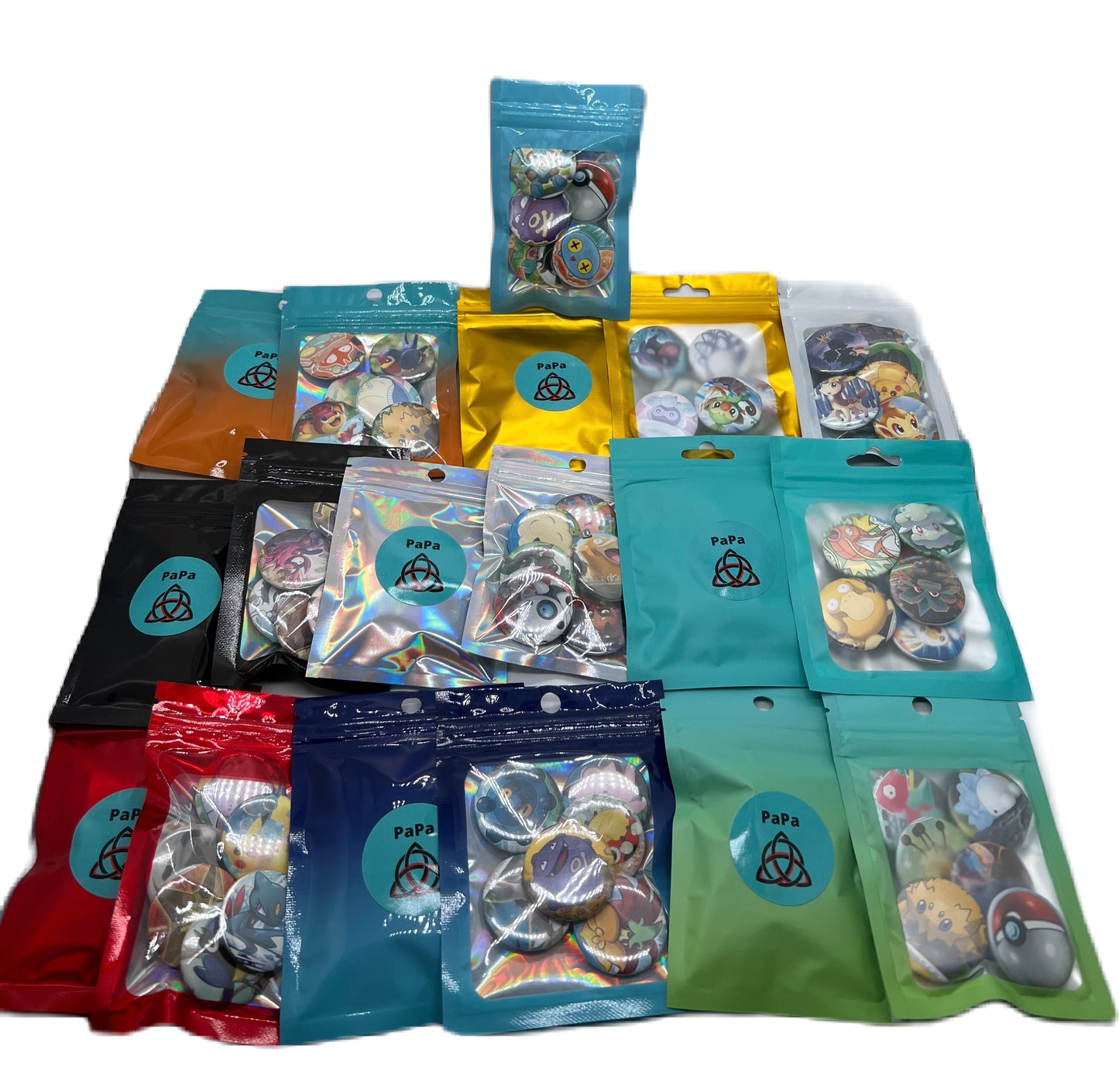 Pokemon Pin-Back Buttons | Medium Size